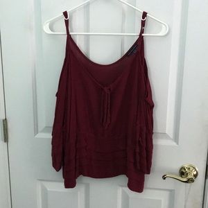 Cold shoulder top